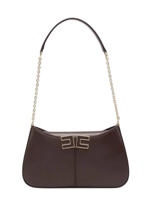 Borsa a spalla con dettaglio logo ELISABETTA FRANCHI | BS93A61E2.644
